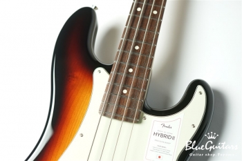 Made in Japan Hybrid II P Bass - 3-Color Sunburst